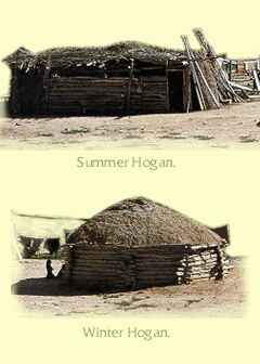 navajo homes - Hogan